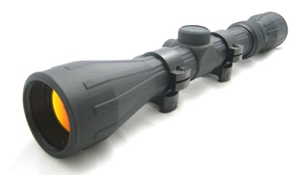   NcSTAR SFR3940R 3-9X40 RUBBER SCOPE/RUBY/RING.
